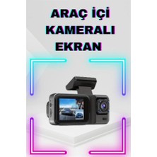 2 Inç Araç Içi Kameralı Ekran 1080P Full Hd Kaliteli Hafıza Kart Destekli