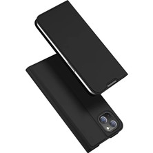 Mabelme Dux Ducis iPhone 14 Plus 6.7 Kılıf Skin Pro Series Flip Cover Kapaklı KILIF-(5775)