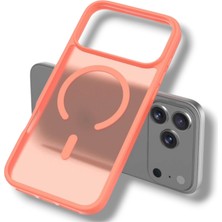 Bruntoo BR iPhone 17 Pro / 18 Pro Ile Uyumlu Mat Premium Kalite Jota Kılıf Parmak Izi ve Yağ Tutmayan Magsafe Kapak