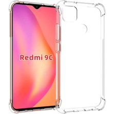 Mabelme Xiaomi Mi Redmi 9c Anti-Drop Silikon Kılıf Shockproof KILIF-(5775)