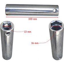 Monero Buji Sökme Anahtarı 16MM Bajaj Pulsar Ns 200 Dominar 400