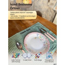 Mav Design 2 Li Isimli Beslenme Örtüsü