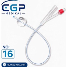cgp medikal can güven park Foley Sonda Silikon No:16 25 Adet