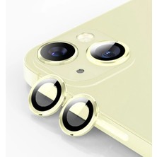 Mabelme Ally iPhone 15/15 Plus Tempered Kamera Lens Koruma CAMI-(5775)