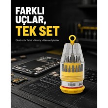 GRAYLINE Elektronik Tamir Tornavida Seti Ateşe Dayanıklı ve Ergonomik