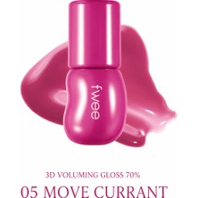 Fwee 3D Voluming Gloss 70% 05 Move Currant Dudak Parlatıcısı 5.3g