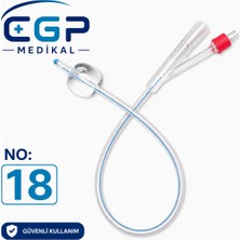 cgp medikal can güven park Foley Sonda Silikon No:18 5 Adet