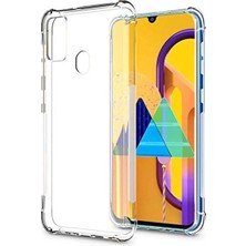 Mabelme Ally Samsung Galaxy M30S Anti-Drop Darbe Emici Silikon KILIF-(5775)