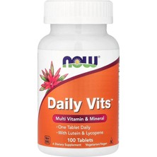 Now Foods Daily Vits Multivitamin 100 Tablet