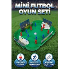 Farbu Oyuncak Mini Futbol Oyun Seti – Taşınabilir Hareketli Mekanizmalı Eğlenceli Futbol Seti