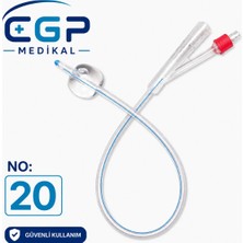 cgp medikal can güven park Foley Sonda Silikon No:20 25 Adet