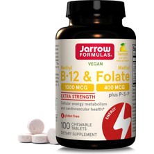 Jarrow Formulas Methyl B-12 1000 Mcg And Methyl Folate 400 Mcg