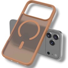 Bruntoo BR iPhone 17 Pro / 18 Pro Ile Uyumlu Mat Premium Kalite Jota Kılıf Parmak Izi ve Yağ Tutmayan Magsafe Kapak
