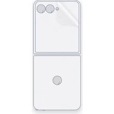 Schitec Motorola Razr Ultra 2025 Uyumlu Arka Yüzey Hidrojel Koruyucu Film