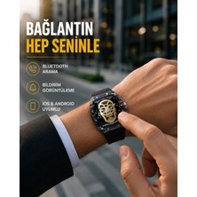 Karg Najmaddin Uzun Pil Ömürlü Akıllı Saat Günlük ve Spor Kullanım Karg Najmaddin
