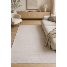 Cinka Home Midas Özel Ölçü Yumuşak Salon Halısı Robot Süpürge Uyumlu Kolay Temizlenir Triko Akrilik Dokuma Halı