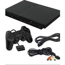 EA Ps2 Playstation 2 Konsol Çipli Makina + Kol + 5 Adet Oyun Gta Pes Vs..