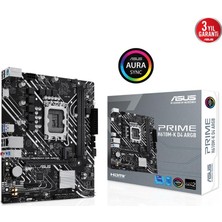 Mabelme Asus Prıme H610M-K D4 Argb Ddr4 3200MHZ 1xhdmı 1xm.2 USB 3.2 Matx 1700P (12. / 13. ve 14. Nesil Işlemci Uyumlu)