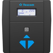 Mabelme Tescom Leoap 1000VA Line Interactive Ups (900020312) (2X7A Akü)