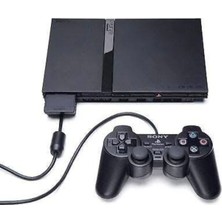 EA Ps2 Playstation 2 Konsol Çipli Makina + Kol + 5 Adet Oyun Gta Pes Vs..