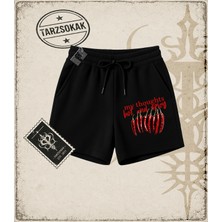 Tarzsokak Gotik & Grunge Streetwear Hot And Spıcy Unisex Şort