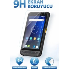 Guardon Newland MT90-MT9052 Android El Terminali Uyumlu Nano 9h Kırılmaz Ekran Koruyucu