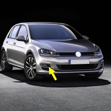 Kazan Hobi Ön Tampon Sağ Sis Farı Çerçevesi Kromlu 5G0853212E Vw Golf 7 ile Uyumlu 2013-2017