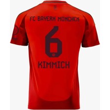 Ozsports B.a.y.e.r.n M.ü.n.i.h 2024/25 Yeni Sezon Joshua Kimmich Iç Saha Forması(Red Kit)