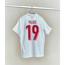 Ozsports Türkiye Euro 2024 Futbol Şampiyonası Kenan Yıldız Forması (Beyaz)