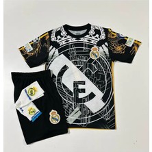 Ozsports R.madridd 2024/25 Yeni Sezon Cristiano Ronaldo Konsept Çocuk Forması 4'lü Set (Armalı)