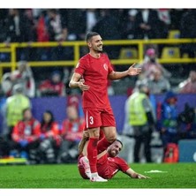 Ozsports Türkiye Euro 2024 Merih Demiral Iç Saha Forması (Red))