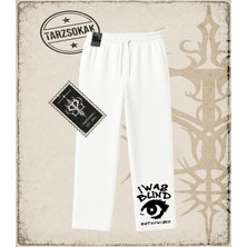 Tarzsokak Gotik & Grunge Streetwear I Was Blınd But Nowısee Unisex Baggy Eşofman Altı
