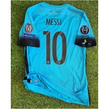 Ozsports F.c Barcelona Lionel Messi 2015/16 Sezonu Özel Nostalji Forması (Turkuaz)
