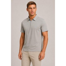 Alexander Gardi Teknik Kumaş Fermuarlı Polo T-Shirt