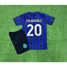 Ozsports Inter 2024/25 Yeni Hakan Çalhanoğlu Iç Saha Çocuk Forması