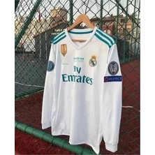 Ozsports Real Madrid 2018 Kiev Şampiyonlar Ligi Finali Cristiano Ronaldo Forması (Uzunkol)