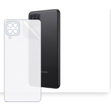Schitec Samsung Galaxy A12 (2020 DECEMBER）（SM-A125F） Uyumlu Arka Yüzey Hidrojel Koruyucu Film