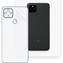Schitec Google Pixel 4A 5g Uyumlu Arka Yüzey Hidrojel Koruyucu Film
