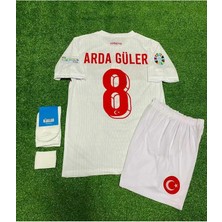 Ozsports Türkiye Milli Takım Euro 2024 Arda Güler Çocuk Forması (Beyaz)