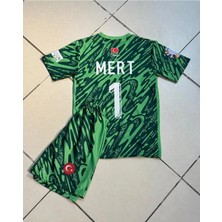 Ozsports Türkiye Euro 2024 Mert Günok Kaleci Çocuk Forması 4'lü Set