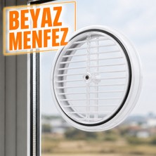 Cina Max Doğalgaz Menfezi Beyaz| Kalorifer ve Kombi Havalandırma Menfezi | Abs Plastik Havalandırma Izgarası