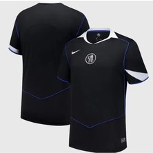 Ozsports Chelsea 2025/26 Yeni Sezon Isimsiz Alternatif Forması (Black)