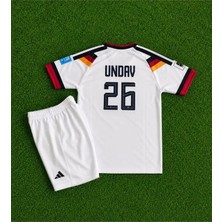 Ozsports Almanya 2026 Dünya Kupası Deniz Undav Çocuk Forması 2'li Set