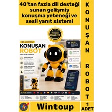 Wintoup #robot Akıllı Eğitici Deepseek Wifi Uygulamalı Konuşma Özellikli Teknoloji Oyuncak Yapay Zeka Robotu