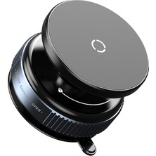 Qozie Magsafe Uyumlu 360° Dönebilen Mıknatıslı Telefon Tutucu