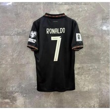 Ozsports Portekiz 2026 Dünya Kupası Cristiano Ronaldo Forması (Black)