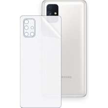 Schitec Samsung Galaxy M51 Uyumlu Arka Yüzey Hidrojel Koruyucu Film