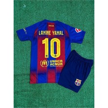 Ozsports B.a.r.c.e.l.o.n.a 2025-26 Yeni Sezon Iç Saha Lamine Yamal Çocuk Forması 2'li Set