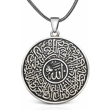 Tienda Elegante Gümüş Asr Suresi Erkek Kolye