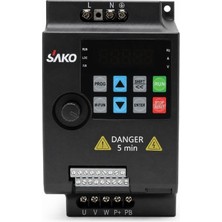 Gümrük Bey Sako SKI780-2D2G-1 Frekans Invertörü – 2.2kw 220V Motor Hız Kontrol Cihazı